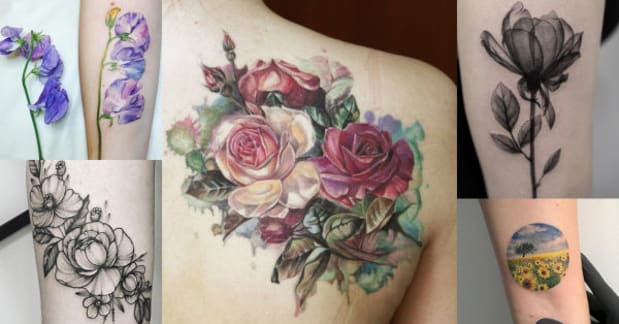 Your A-Z Guide to Flower Tattoo Meanings, Symbolisms, and Birth .