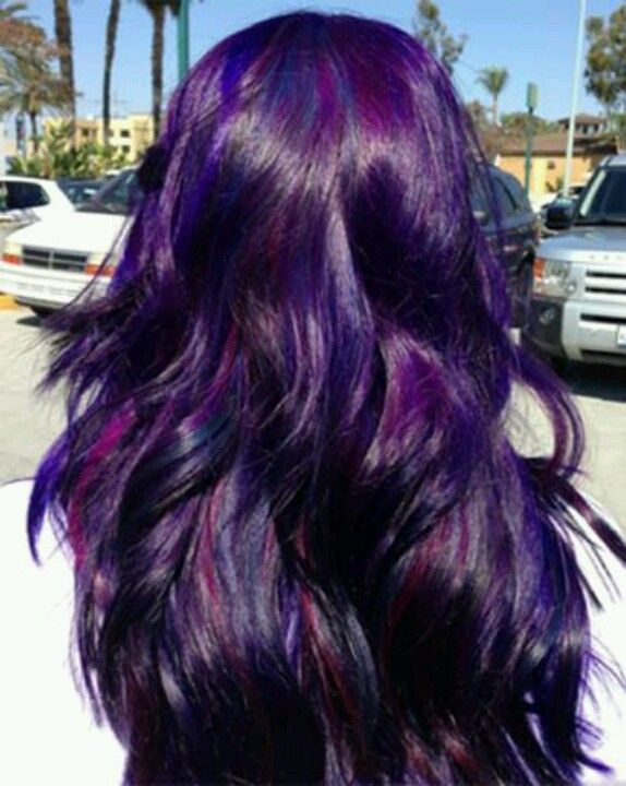 15 Fantastic Purple Hairstyles | Hair color purple, Hair styles .