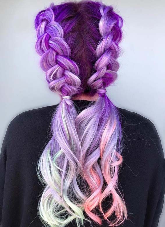 Fantastic Purple Hairstyles