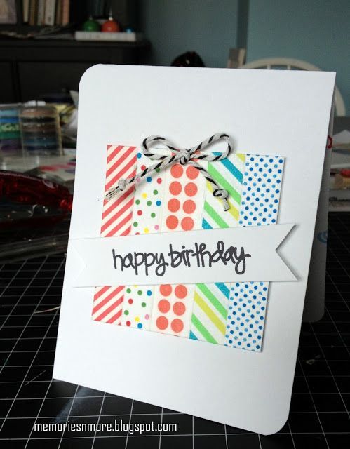 15 Fantastic Uses for Washi Tapes | Homemade Cards | Washi tape .