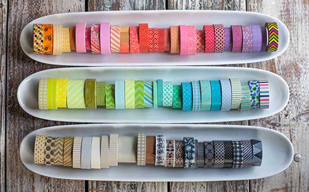 13 Wickedly Wonderful Ways to use Washi Tape | Paint + Patte
