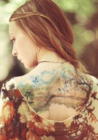 14 Fashoiable and special tattoo designs inspired by nature | Doğa .