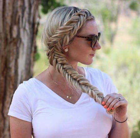 20 Fishtail Braid Hairstyles to Make You Look Cuter (WITH PICTURE