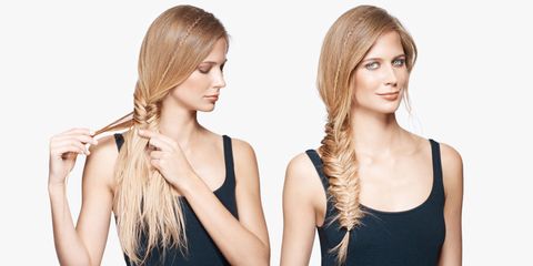 How to Do a Fishtail Braid - Easy Fishtail Braid Tutoria