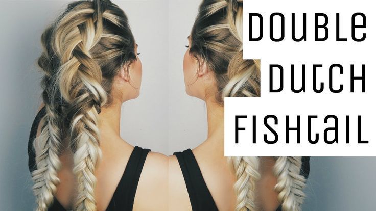 Double Dutch Fishtail Braid Tutorial - #braid #double #dutch .