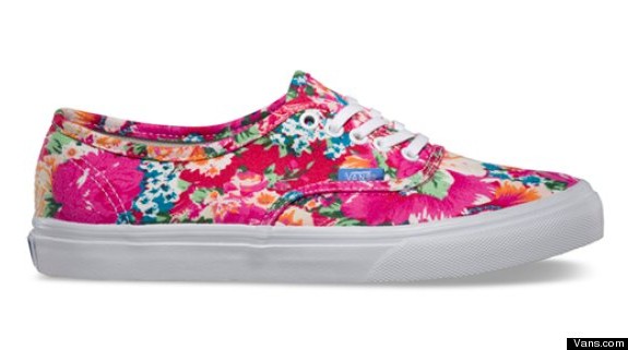 Floral Sneaker Trends for 2014 Spring Runway Trends - Pretty Desig