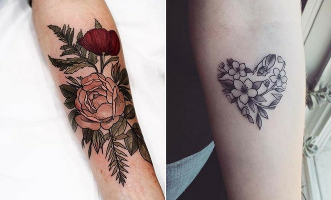 23 Beautiful Flower Tattoo Ideas for Women | StayGl