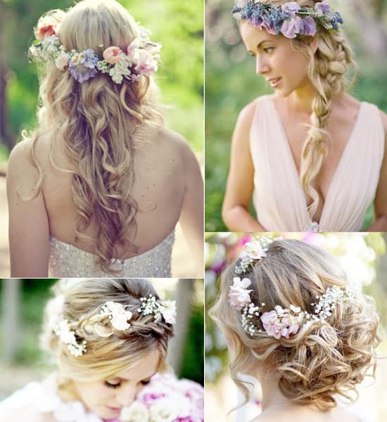 15 Top Wedding Hairstyles With Flowers - Wedding Flowers 4 Le