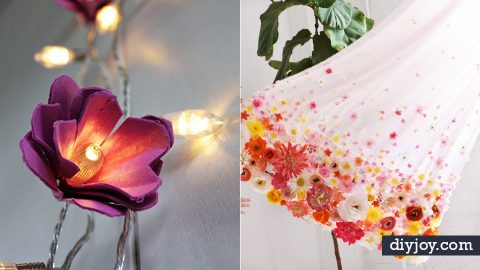 38 DIY Ideas for Faux Flowers | DIY J