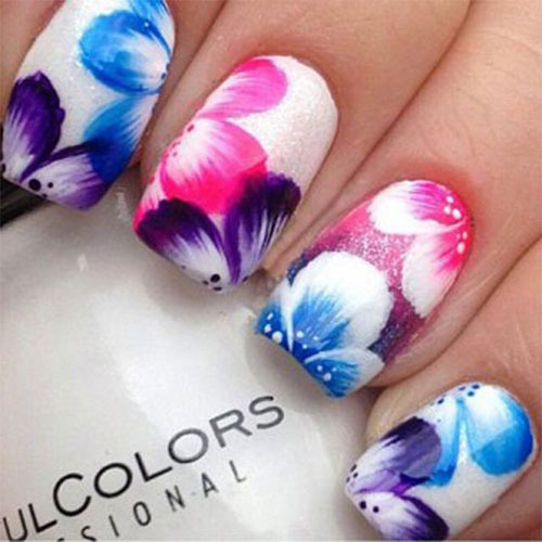 15+ Spring Flower Nail Art Designs, Ideas, Trends & Stickers 2015 .