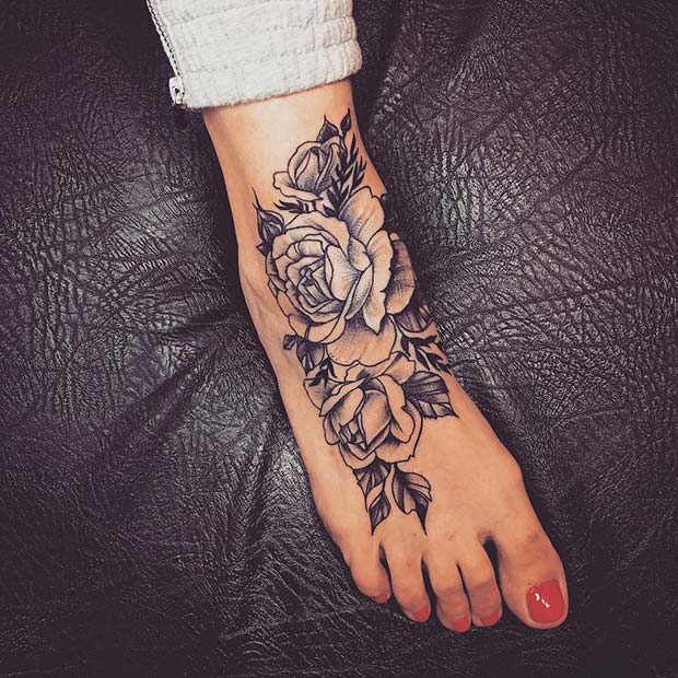 45 Awesome Foot Tattoos for Women | Page 2 of 4 | StayGl