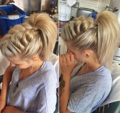 70+ Cute French Braid Hairstyles When You Want To Try Something .