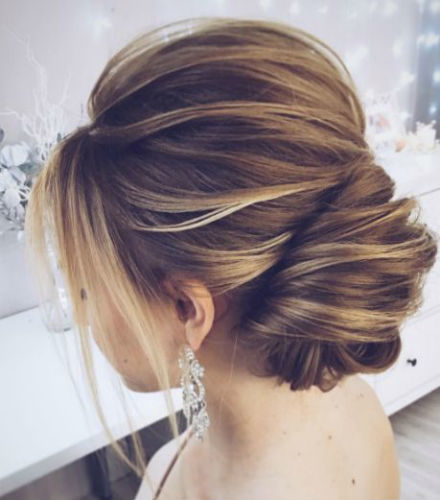 The updated French twist wedding updo for modern romantics - TANIA .