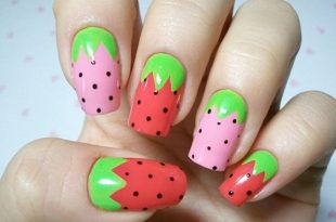 Totally Fresh Fruit Nail Art For The Summer! | Fruit nail art .