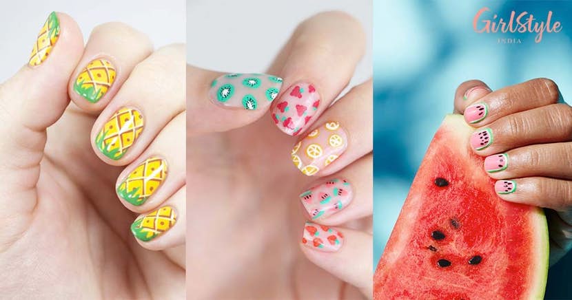 20 Cute & Juicy *Fruit Nail Art* Ideas To Help You Stay Healthy .