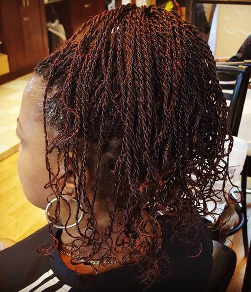 20 Fun Twisted Hairstyles for Natural Hair – African American Hair .