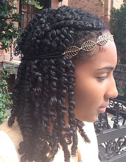 19 Amazing Twisted Braid Hairstyle Ideas: African American Women Ha