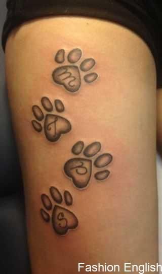 Stylish paw print tattoo designs ideas you must love 07 - #designs .
