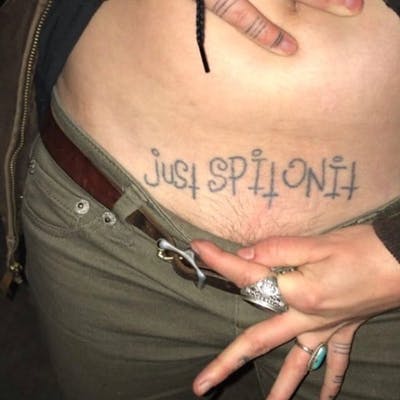 Tattoo uploaded by Justine Morrow | Funny Tattoos: Say it, don't .