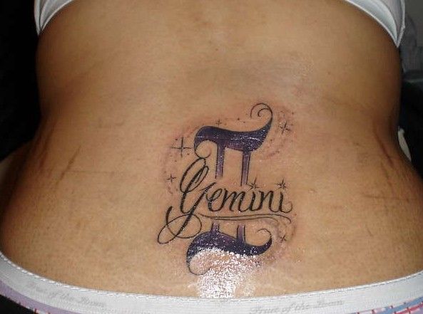 A Gemini Tattoo To Celebrate Individualism | Pretty Designs .