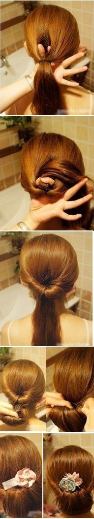 Hair Tutorials to Have: Gibson Tuck Hair Tutorials - Pretty Desig