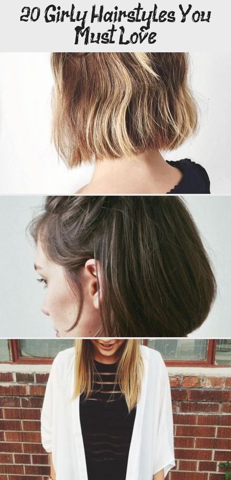 20 Girly Hairstyles You Must Love – Hair Styles in 2020 | Girly .