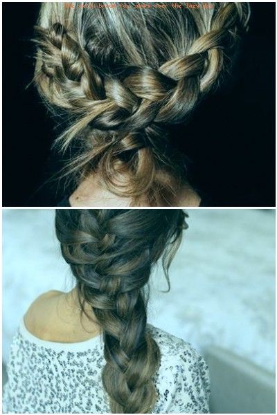 16 Glamorous French Braid Hairstyles >> Sweet Girl’s Vogue .