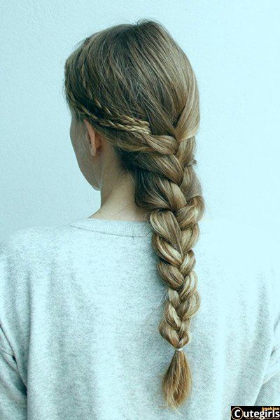 16 Glamorous French Braid Hairstyles in 2020 | Hair styles, French .