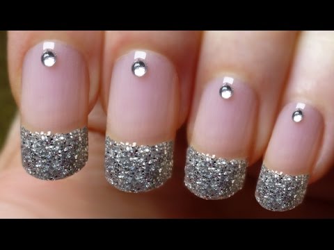 ♛ Perfect Glitter Nails ♛ Fast & Simple ♛ Nail Art DIY ♛ - YouTu