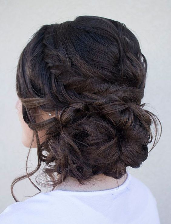 Gorgeous Braided Updos for Brides - Updo Hairstyles for Long Hair .