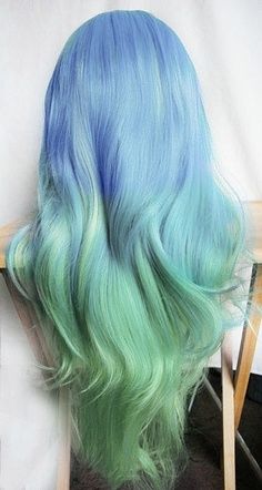 17 Great Blue Hairstyles | Hair styles, Mermaid hair, Hair col
