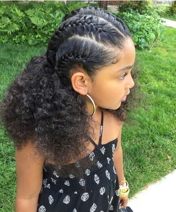 Image result for easy hairstyles for black kids | Natural hair .