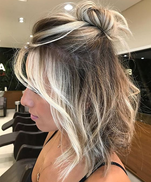 Medium Hairstyles Blonde Highlights | Find your Perfect Hair Sty