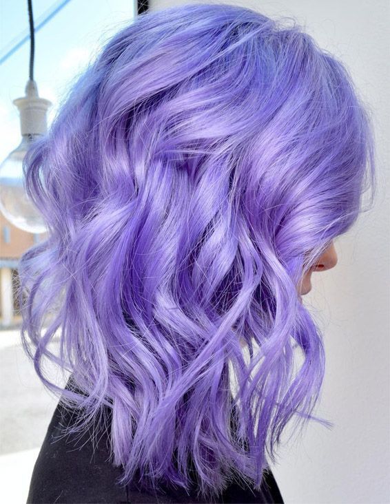 Lovely Metallic Lavender Hair Color Ideas To Try Now | Bold hair .