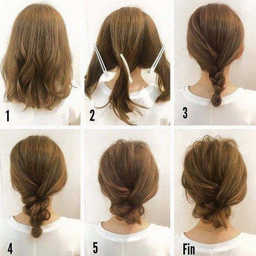 17 Hair Tutorials You Can Totally DIY | Hair tutorials for medium .