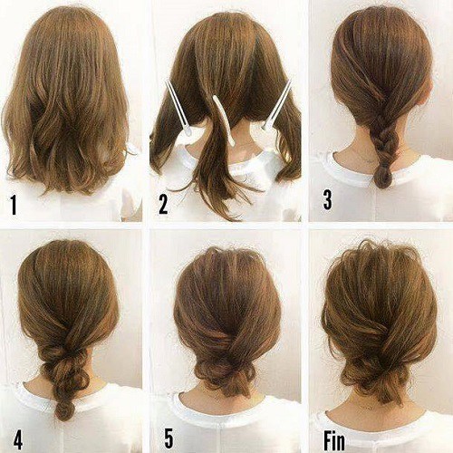 21 Simple Hair Tutorials for Medium & Long Hair - Hairstyle .
