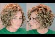 Short Curly Hair Tutorial - YouTu
