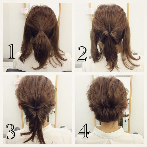 15 Hair Tutorials for Bobs | Frisuren, Bequeme frisuren .