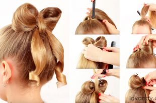 DIY: How To Make Hair Bow - Hairstyle TUTORI