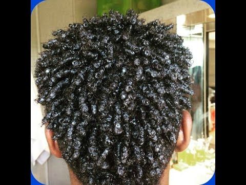 Men Hair care : *How To Get Natural curly Hair * TUTORIAL .