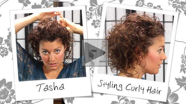 Curly Hair Tutorial for Naturally Curly Hair - Tasha Arnall .