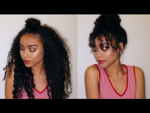 8 Easy Curly Hairstyles | Curly Hair Tutorial | KiaraConsuelo .