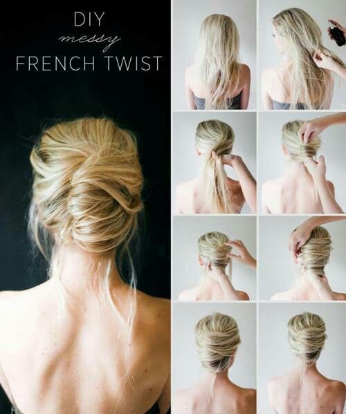 Pin by Freddie Heltman on Kid crafts etc... | Long hair updo .