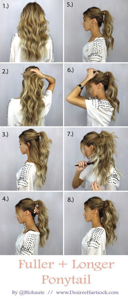 15 Hair Tutorials to Style Your Hair | Frisure, Frisureidéer .