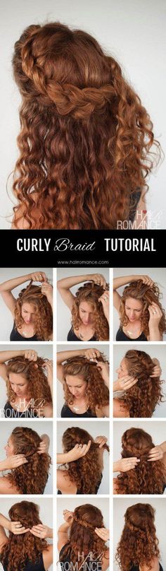 108 Best Curly hair updo images | Long hair styles, Hair styles .