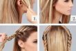 Fashionable Hairstyle Tutorials for Long Thick Hair - Pretty Desig