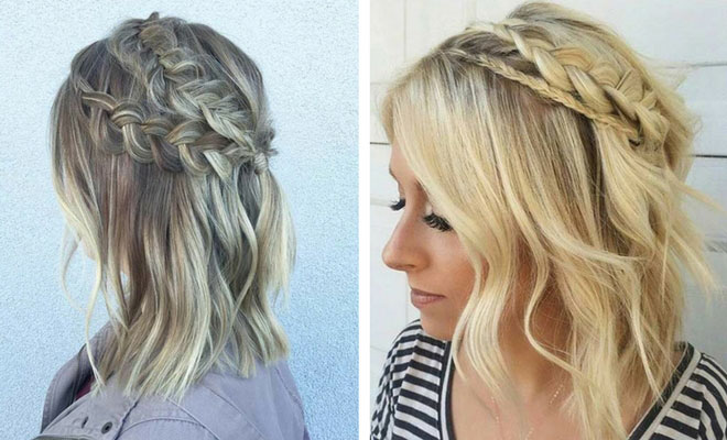 17 Chic Braided Hairstyles for Medium Length Hair | StayGl