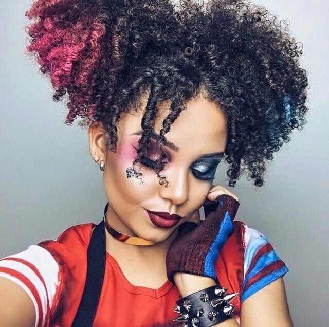 15 Halloween Ideas for Curly Girls | Natural hair styles, Hair .