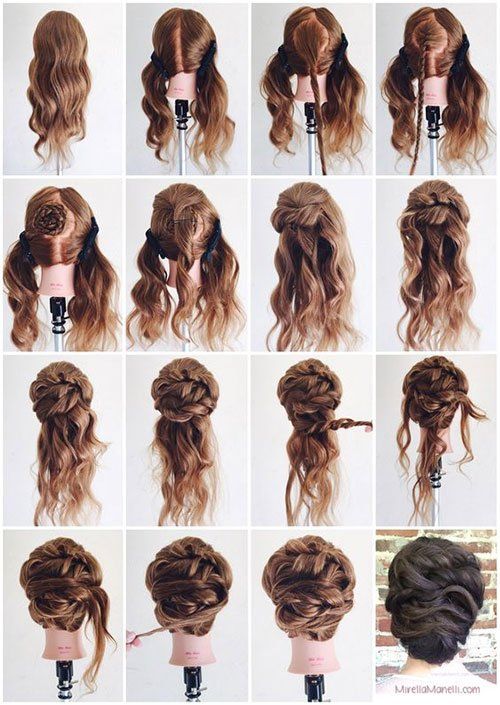 Long Hair Updos, How to Style for Prom, Hairstyle Tutorials | Hair .