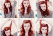 1920s hairstyles for long hair tutorial | Foto & Video | Pinup .